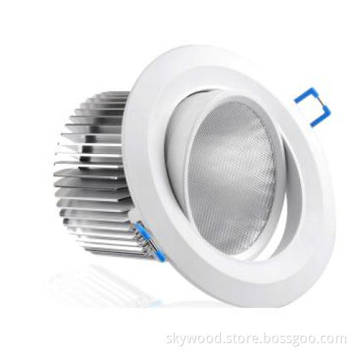 20W Sharp COB Led Downlight 1600lm, replace conventional ceiling light